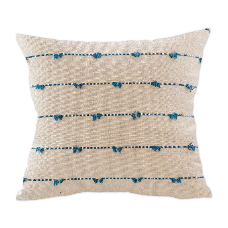Home Fashion Simple Cotton Blype Sofa And Bed Cushions Pillow Cover