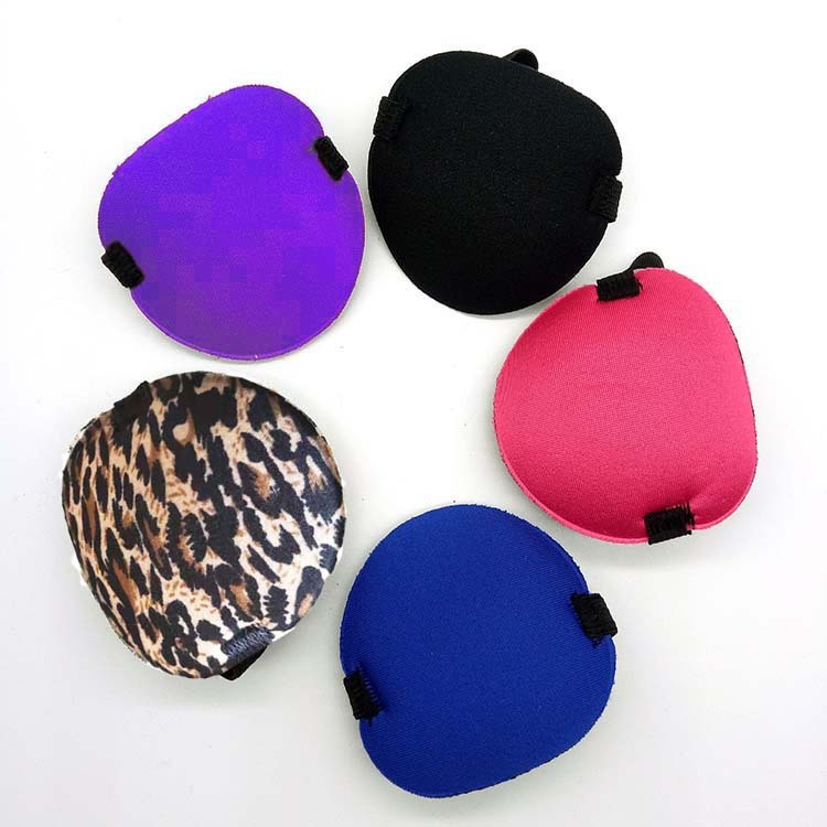 Breathable And Light Blocking 3D Stereoscopic Eye Mask For Training Amblyopia And Strabismus