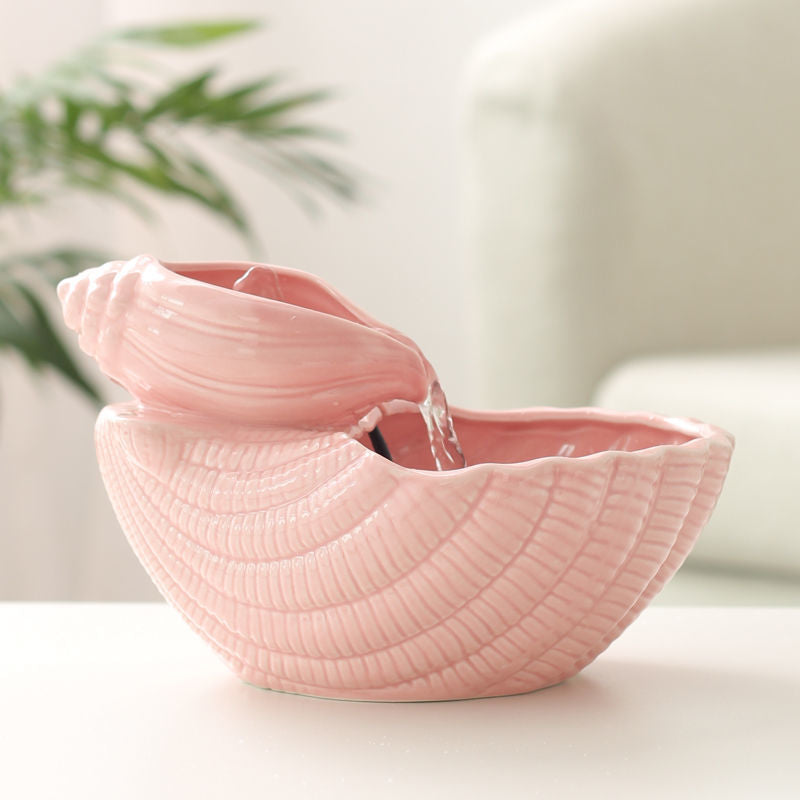 Cat Water Dispenser Ceramic Automatic Circulating Feeding Without Current Movement