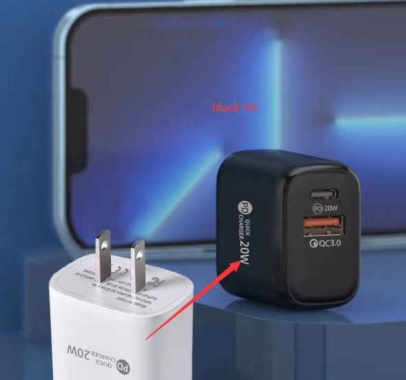 Mobile Phone Charging Plug Fast Charge PD20W Applicable