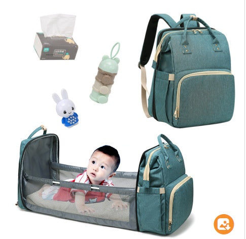 Portable Folding Crib Mommy Bag