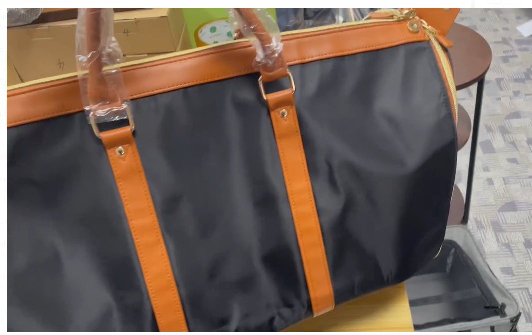 Women's Handbag Folding Suit Bag Waterproof Clothes Totes