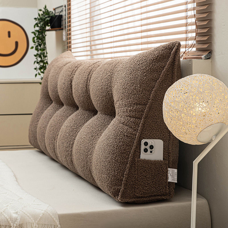 Bedside Cushion Integrated Double Pillow