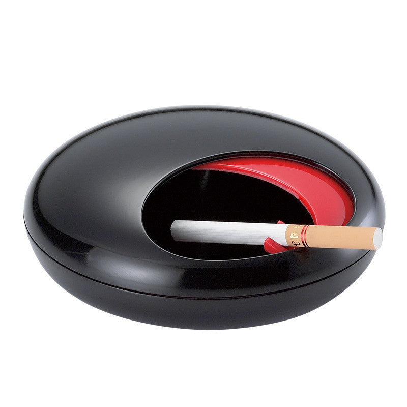 Ashtray With Cover Rotating Anti Fly Ash Household