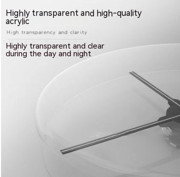 Transparent Acrylic Dustproof Size Complete Round