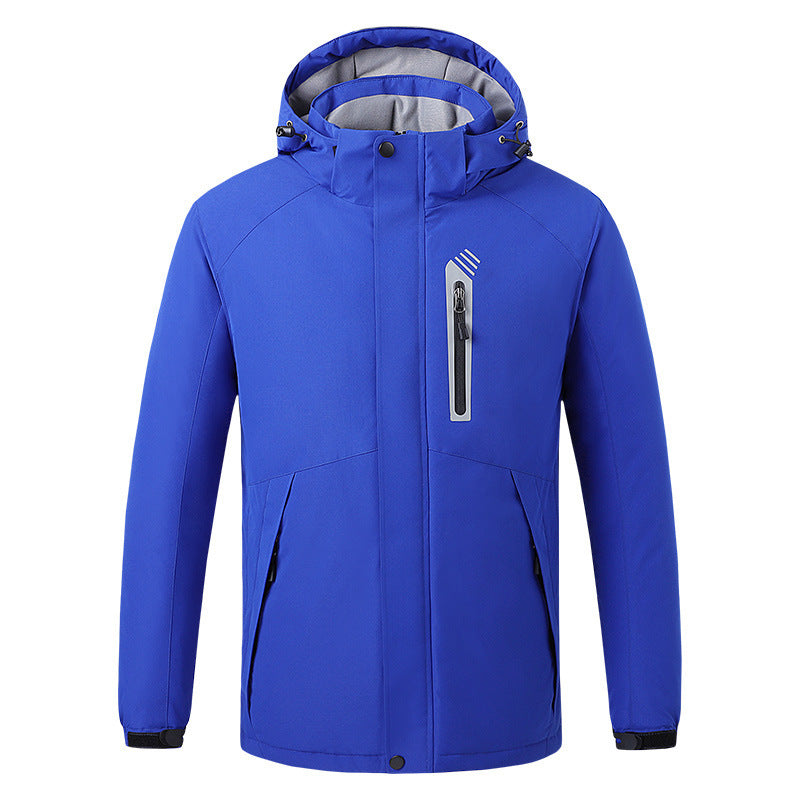 USB charging heating outdoor ski coat