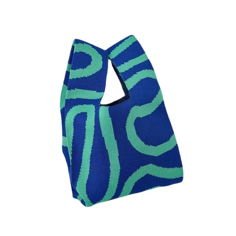 Fashionable And Minimalist Line Shoulder Bag