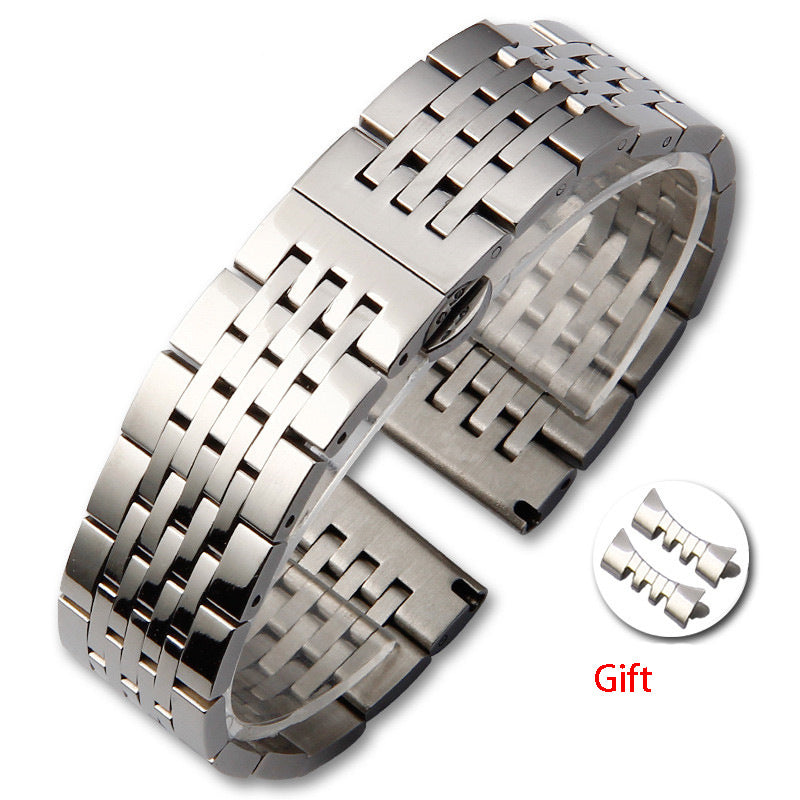 Stainless Steel Solid Seven Beads Strap