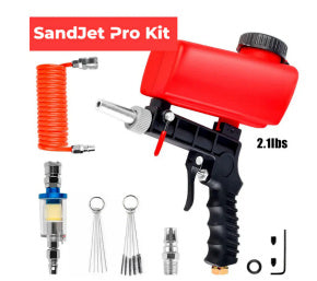Portable Pneumatic Sand-blasting Gun Small Handheld