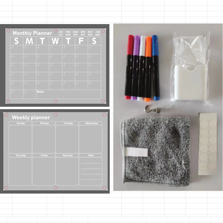 Acrylic Message Board Note Board Exhibition Board