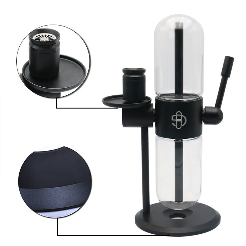 New Transparent Glass Gravity Hookah