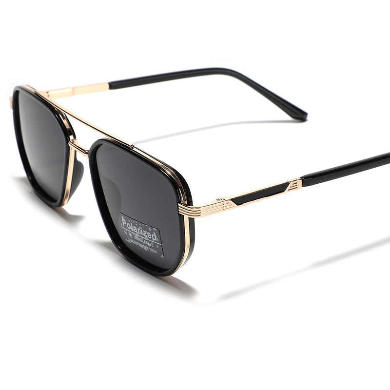 Polarized Sun Glasses Polygon Square Sunglasses