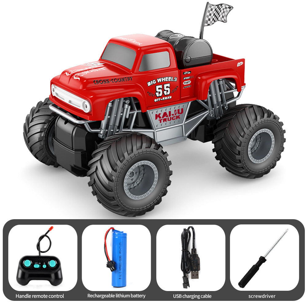 Children's Fashion Spray Off-road Vehicle Water Bullet Remote Control Car Toy