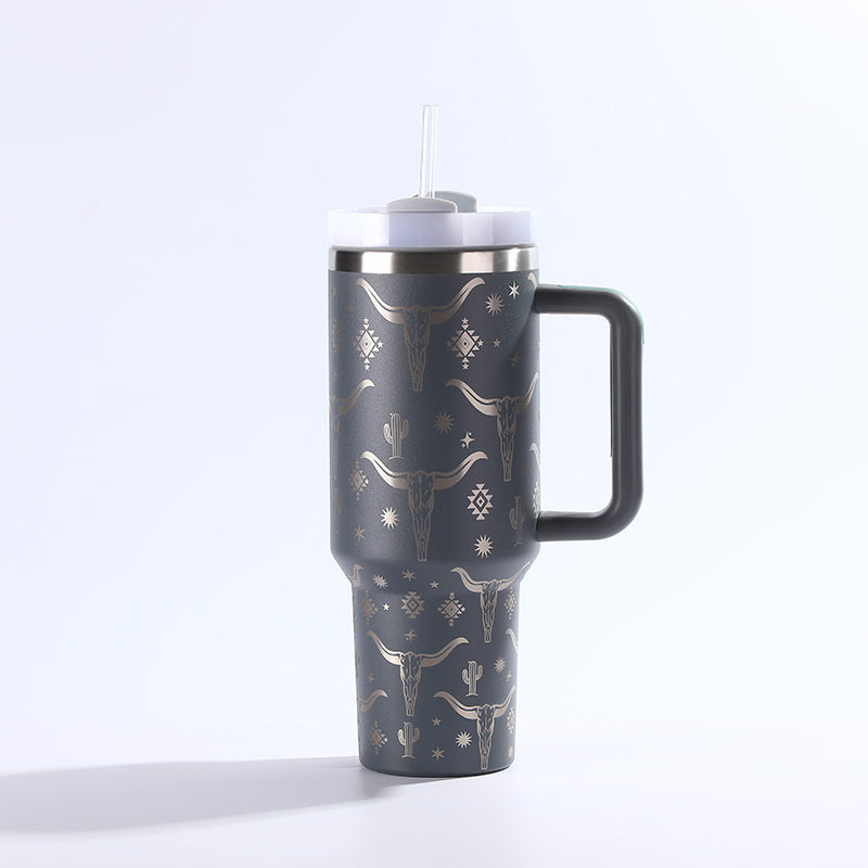 Stainless Steel With Straw Cup