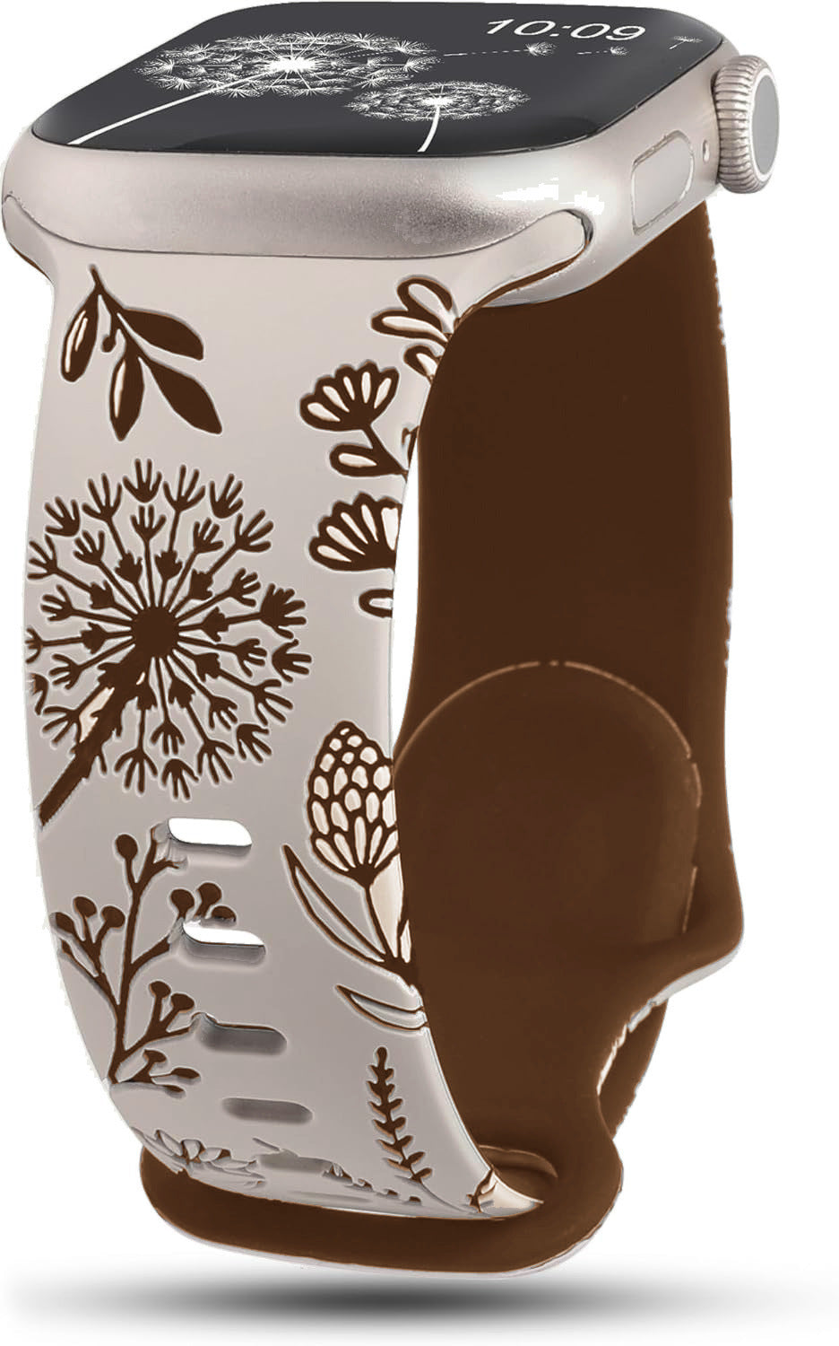 Laser Carving Embossed Castle Paradise Paisley Strap