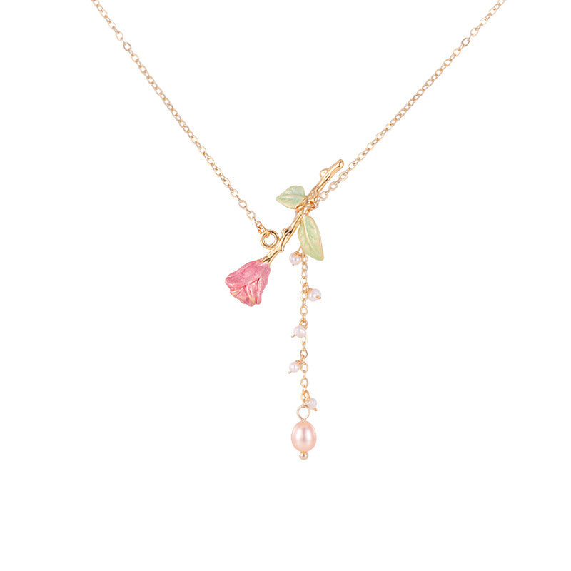 Women's French Vintage Niche Collarbone Necklace