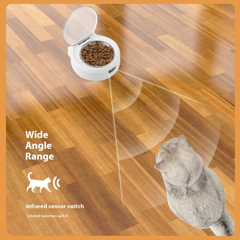 Smart Automatic Flip USB Charging Induction Bowl