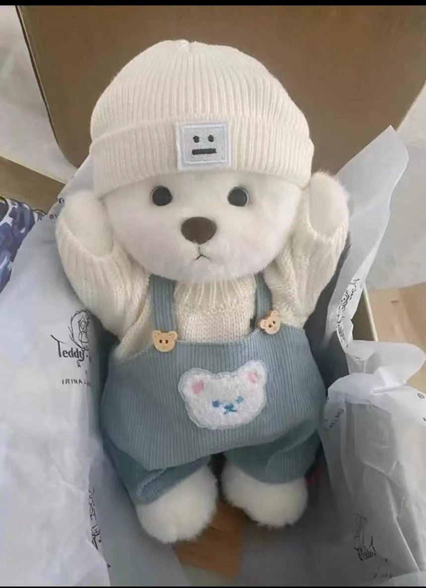 20CM Cotton Doll Costume Bear Clothes