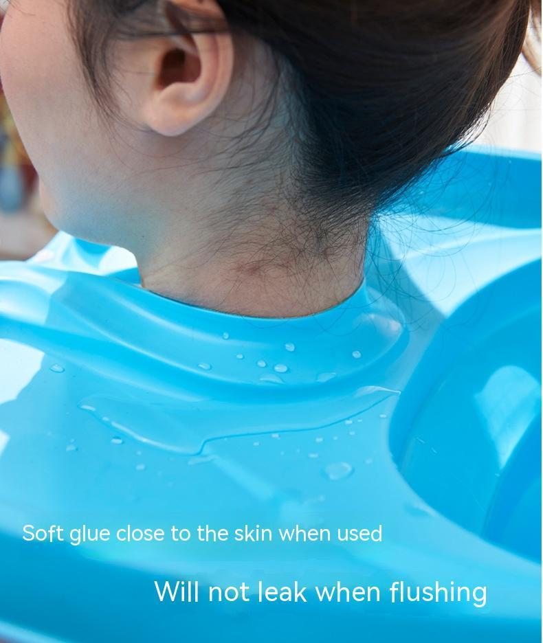 Foldable Portable Shampoo Basin Without Bending Down And Looking Up