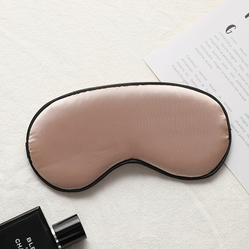 Artificial Silk Sleep Blackout Eye Mask Sleeping Solid Color
