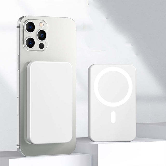 Wireless Fast Charging Mini Back Clip Magnetic Power Bank
