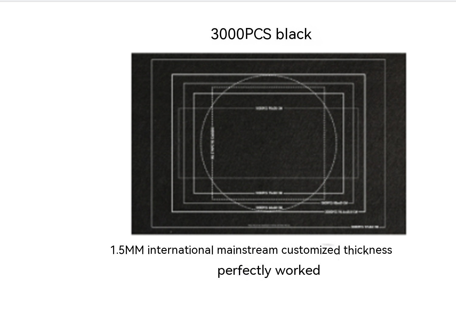 Puzzle Mat 26x46 Inch Felt