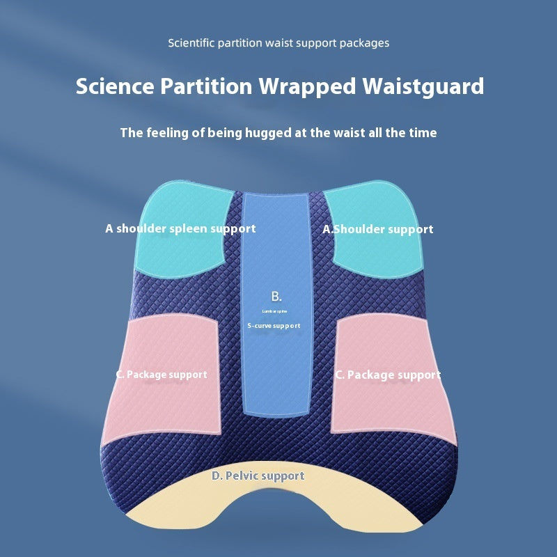 Office Waist Support Cushion Chair Backrest Waist Pillow Backrest