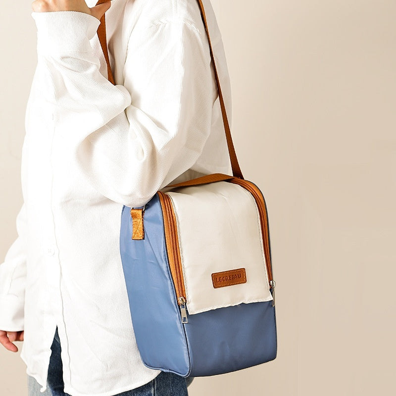 Insulated Stainless Steel 304 Food Grade Office Worker Compartment Japanese Double Deck And Multi-layer Bento Box