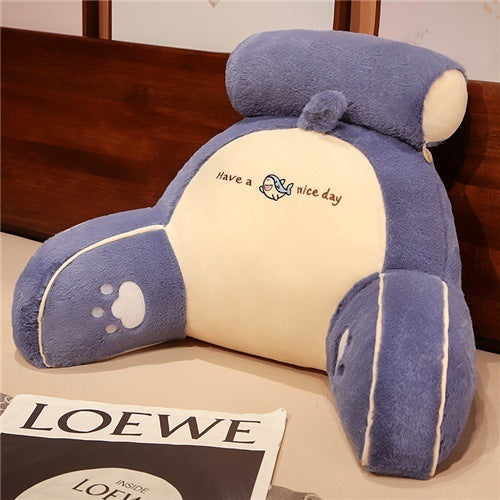 Cartoon Bedside Cushion Neck Protection Waist Pillow