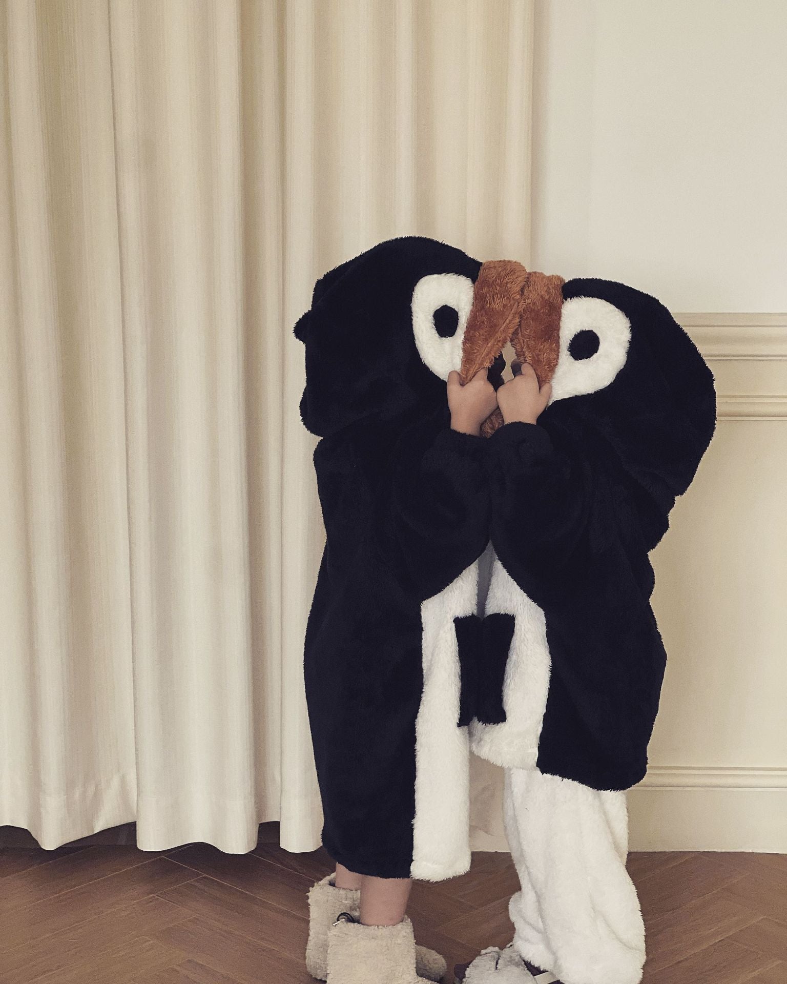 Children's Flannel Nightgown Homewear Suit