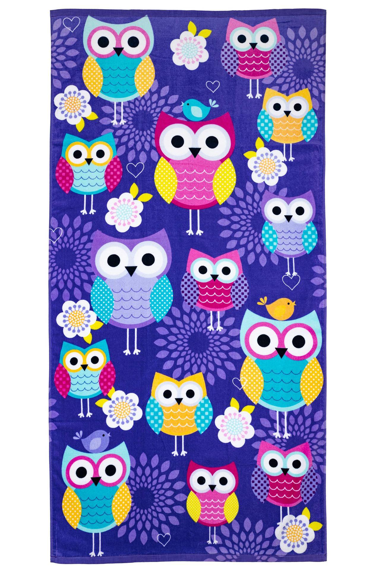 Butterfly Pattern Printed Beach Towel