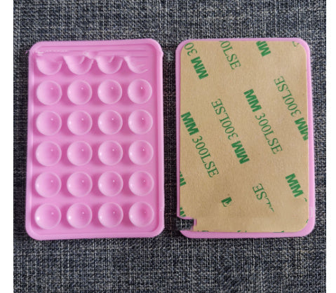 Thickened Silicone 24-grain Square Mobile Phone Tablet Computer Bag Universal Suction Cup