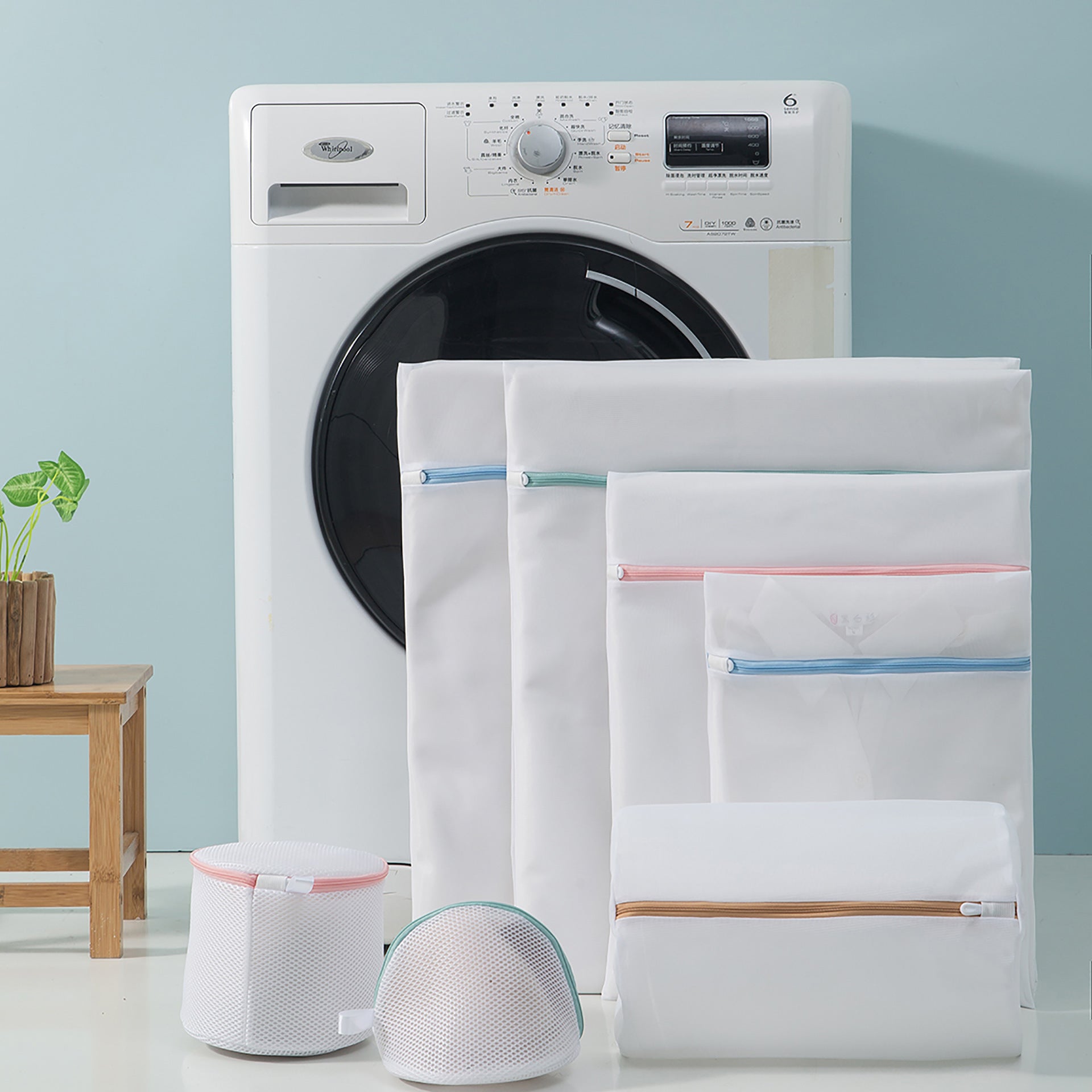 Mixed Color Laundry Underwear Wash Bag