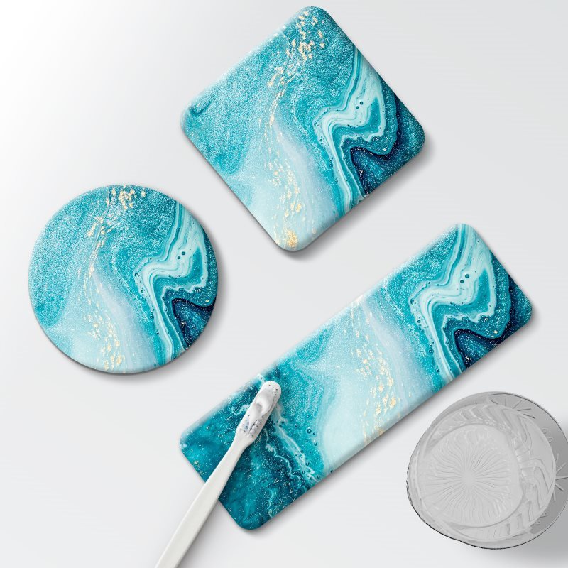 Printing Pen Diatom Mud Absorbent Pad Wash Basin Small Toilet