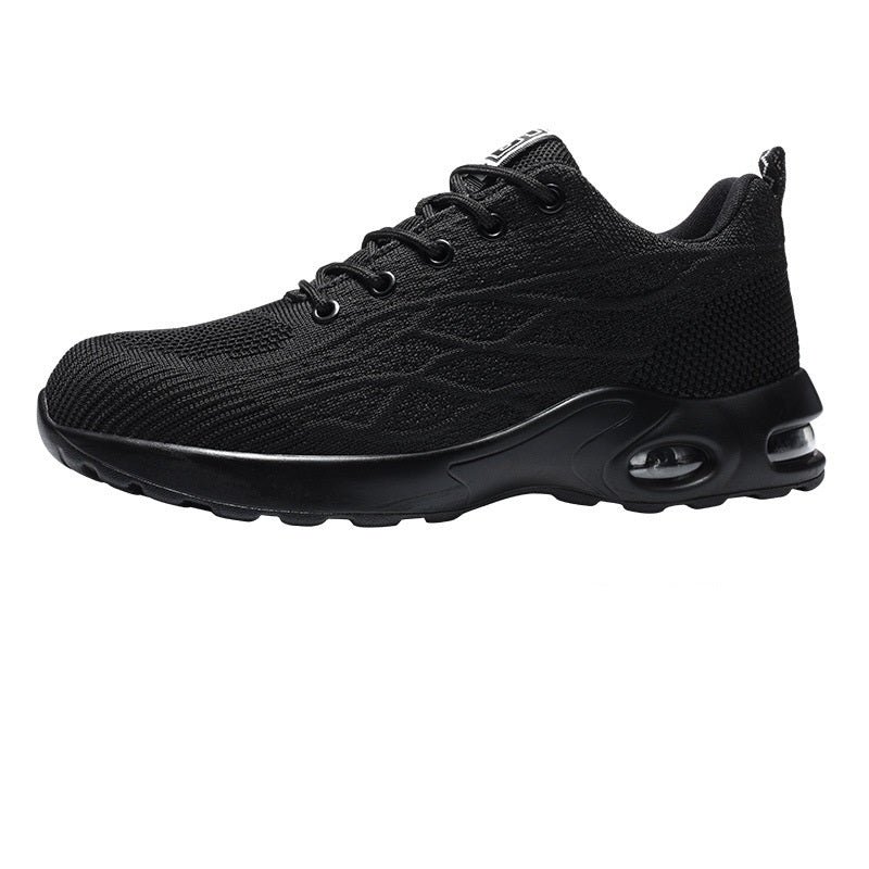 Men's And Women's Impact Resistant And Puncture Resistant Safety Shoes Cushioning Work Shoes