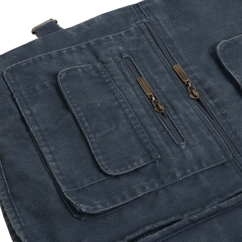 Middle-aged And Elderly Men's Loose Fit Outdoor Vest