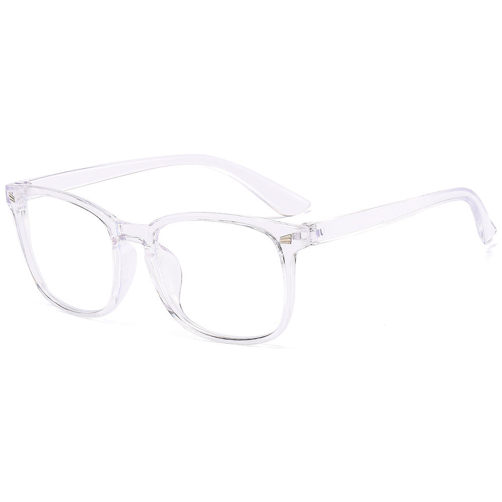 Retro Plain Glasses Women's Anti-blue Ray Glasses