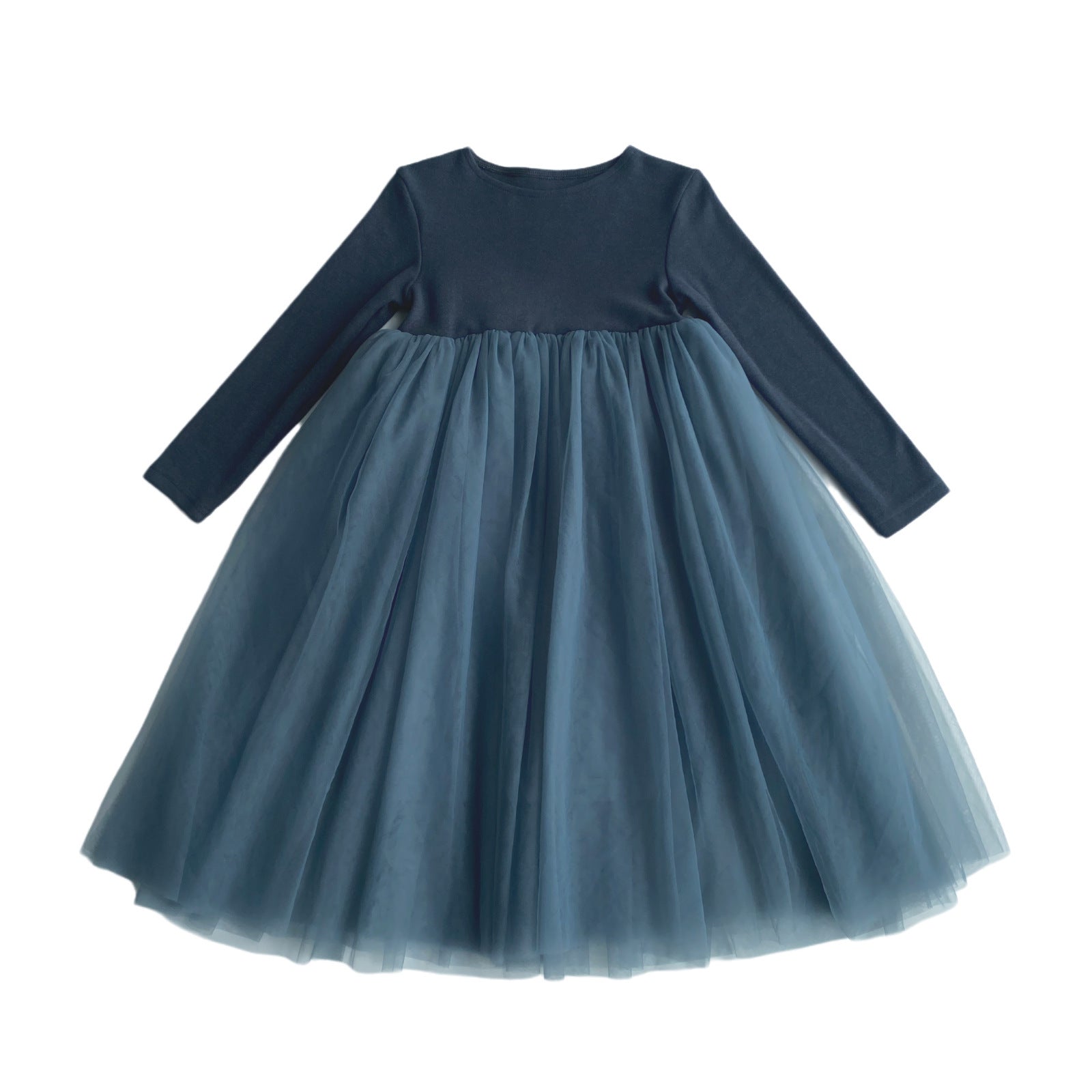 Soft Skin-friendly Long Sleeve Tulle Tutu Princess Dress
