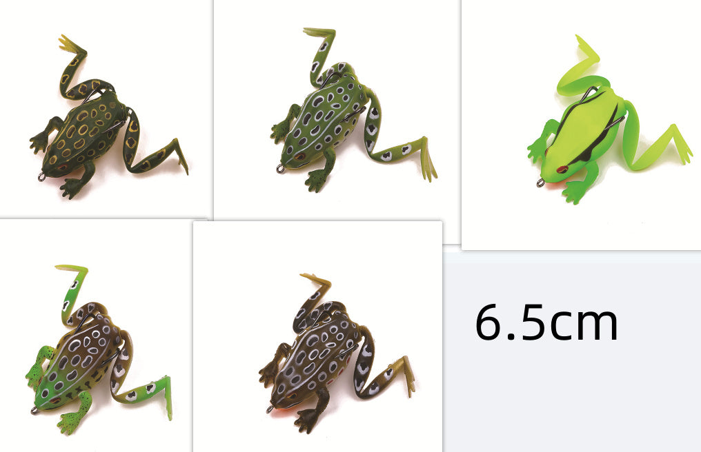 Rotating Legs Thunder Frog Bionic Soft Bait Fishing Gear