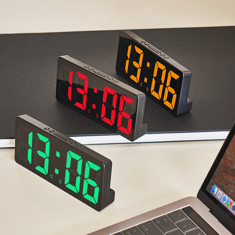 Multi-function LED Alarm Clock Temperature Date Display