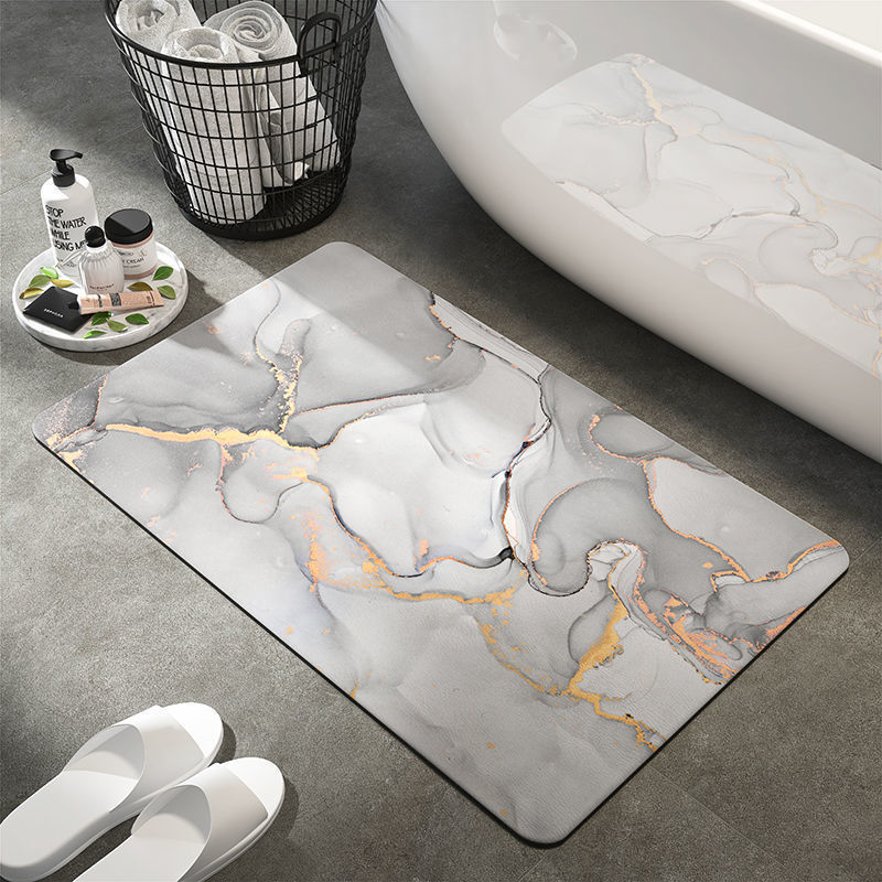 Diatom Ooze Bathroom Absorbent Non-slip Floor Mat