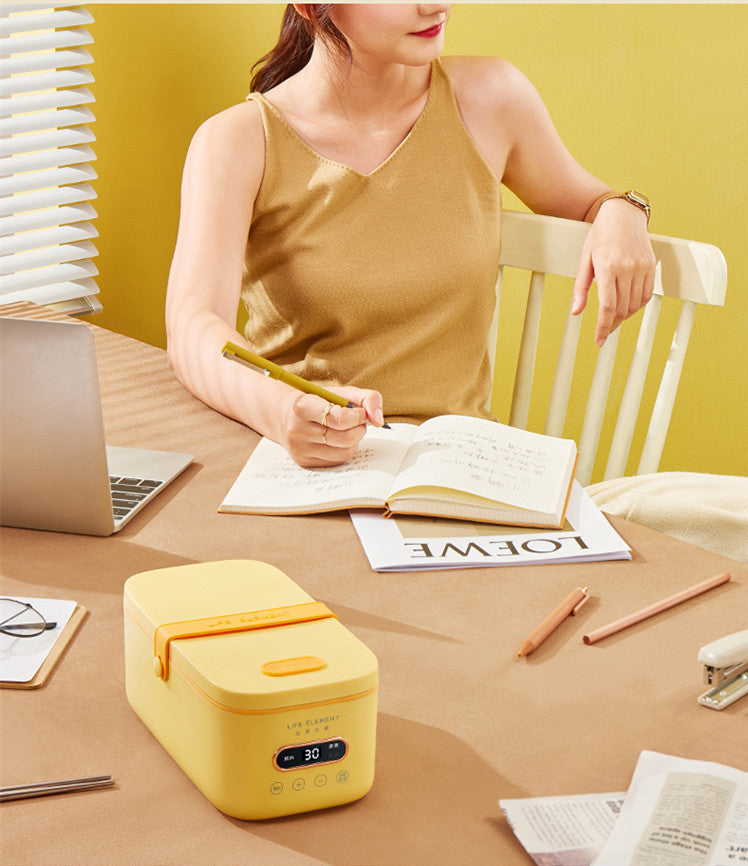 Student Separated Office Worker Portable Weight Loss Meal Without Water Injection Heating Lunch Box