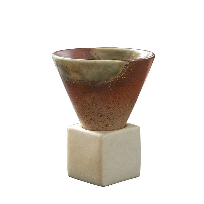 Stoneware Retro Concentrated Coffee Cup Japanese Style
