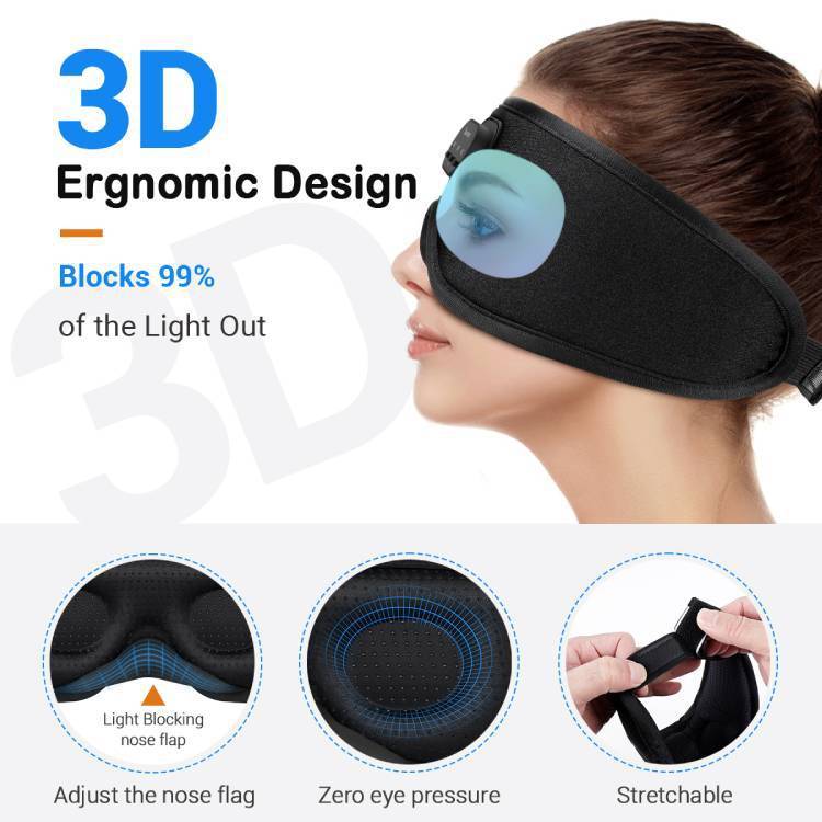 Milk Silk 3D Eye Socket Full Shading And Breathable Intelligence