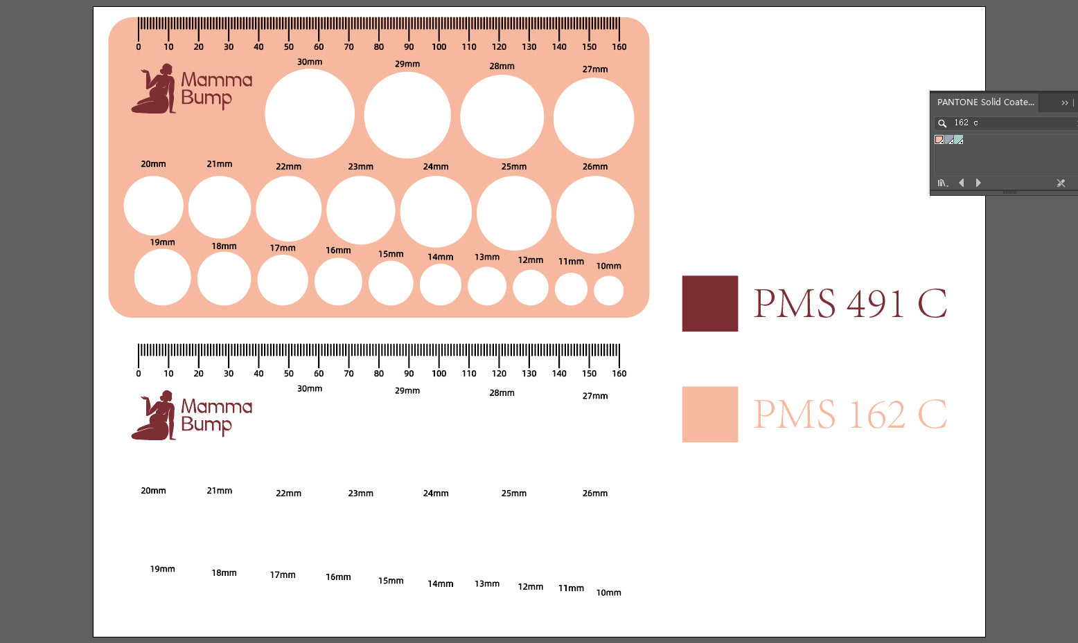 Breast Diameter Size Measuring Tool