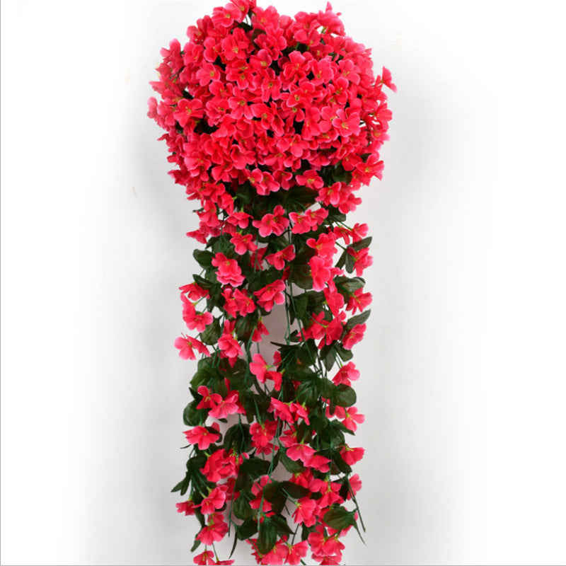 Simulation Four-petal Flower Bundle Wall Decorative Hanging