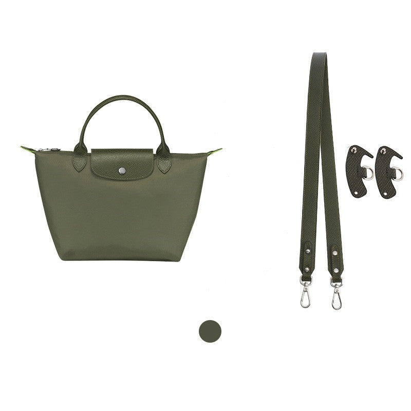 Small Modified Perforated Crossbody Strap