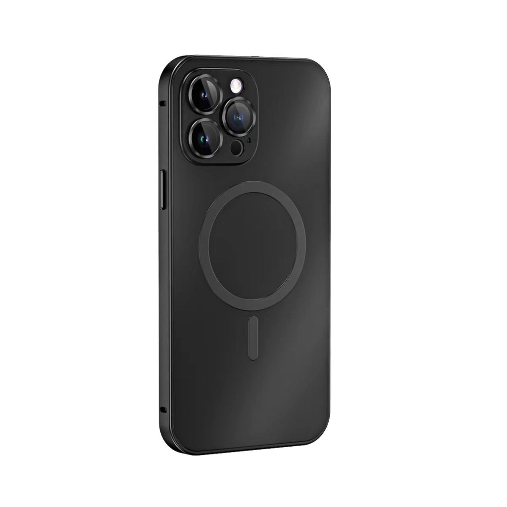 Spring Fastener Metal Frame Magnetic Phone Case