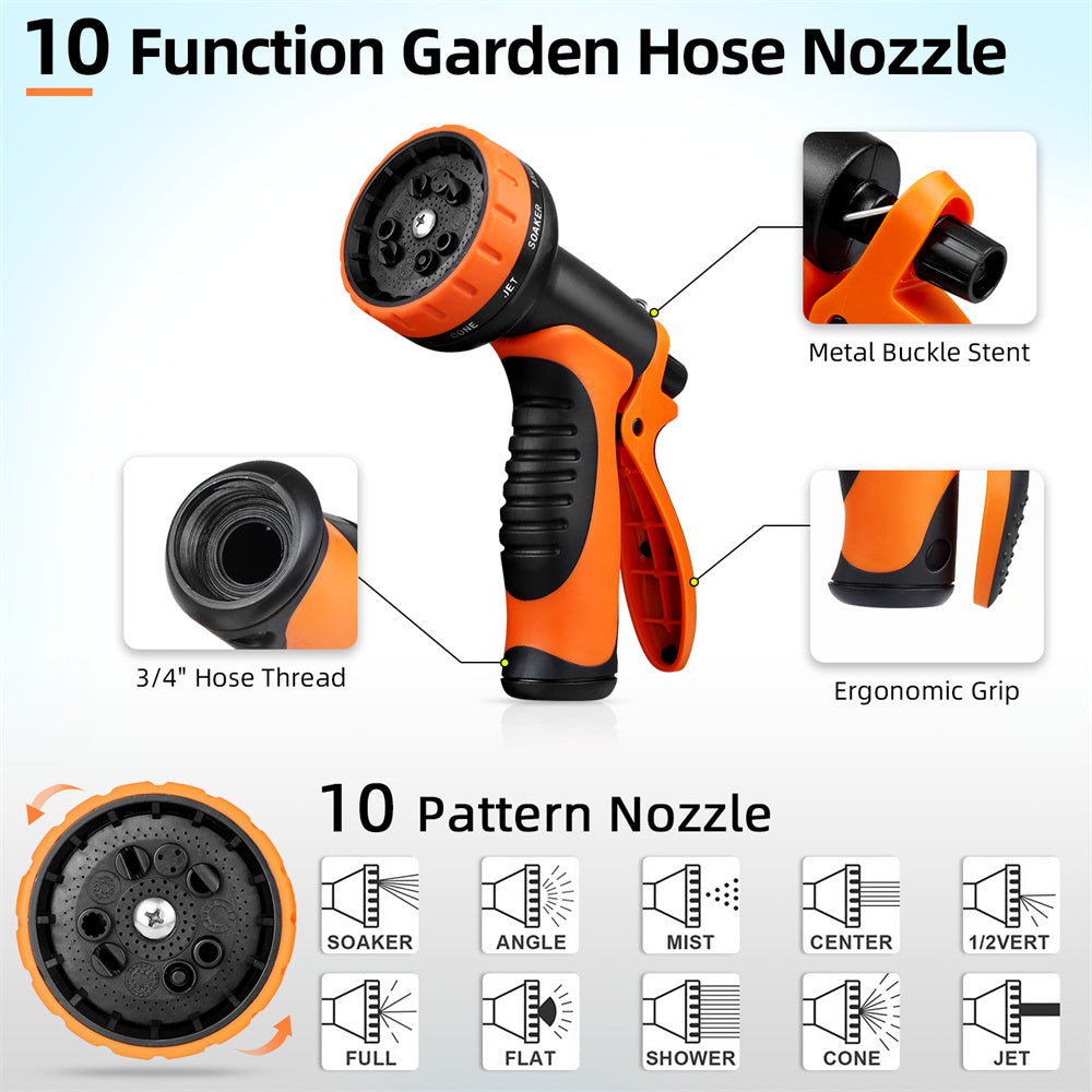 Household Polyester Silk Cloth Set Copper Joint Expansion Hose Set