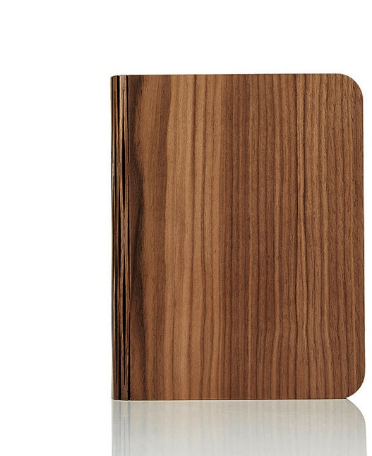Solid wood book light